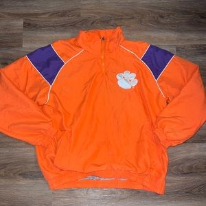 58 Sports Vintage Y2K Clemson University Windbreaker Unisex Size Medium